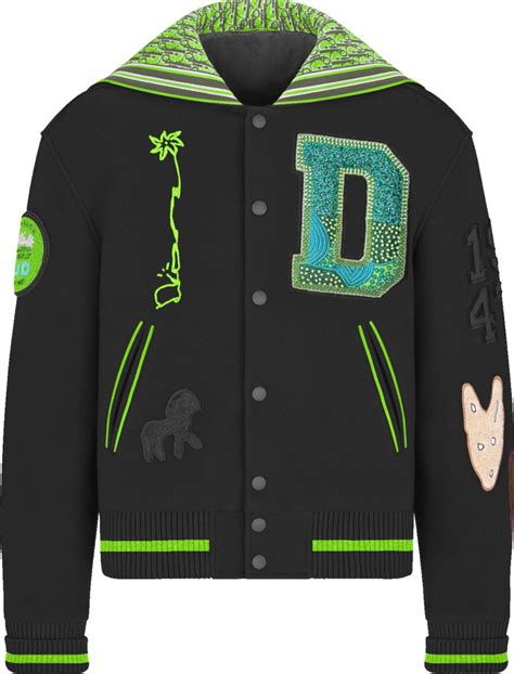 dior varsity jacket